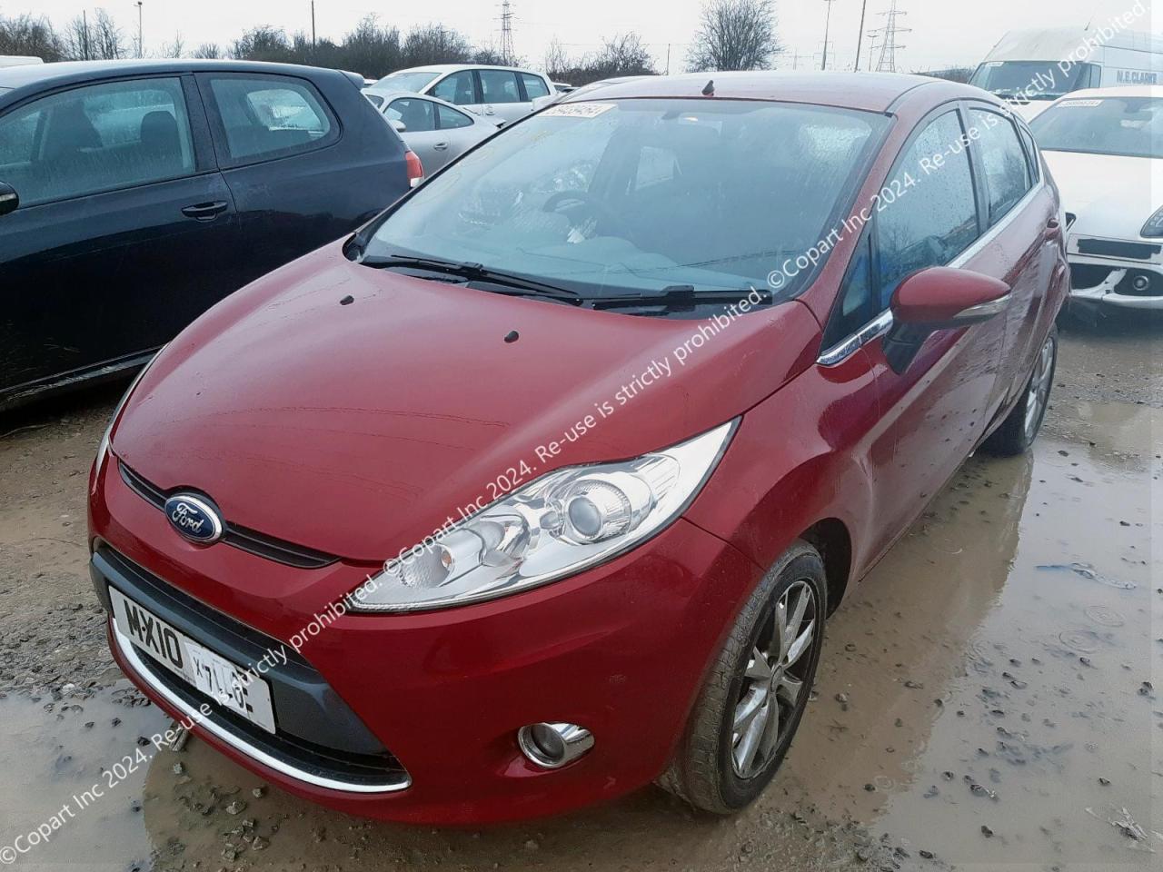 FORD FIESTA ZET 2010. Lot# 39439454. VIN WF0JXXGAJJAJ29135. Photo 1